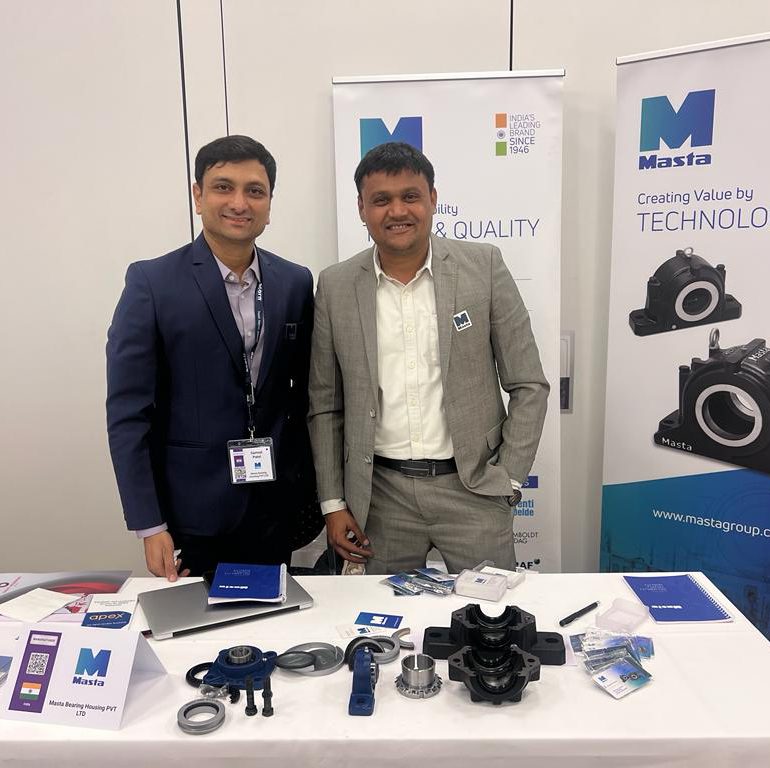Masta Team at Exhibition Booth